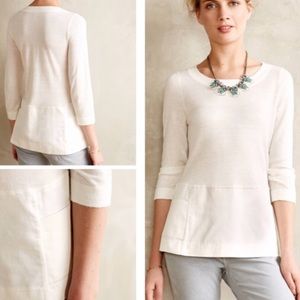 Anthropologie Moth Breeze Point Sweater Size S